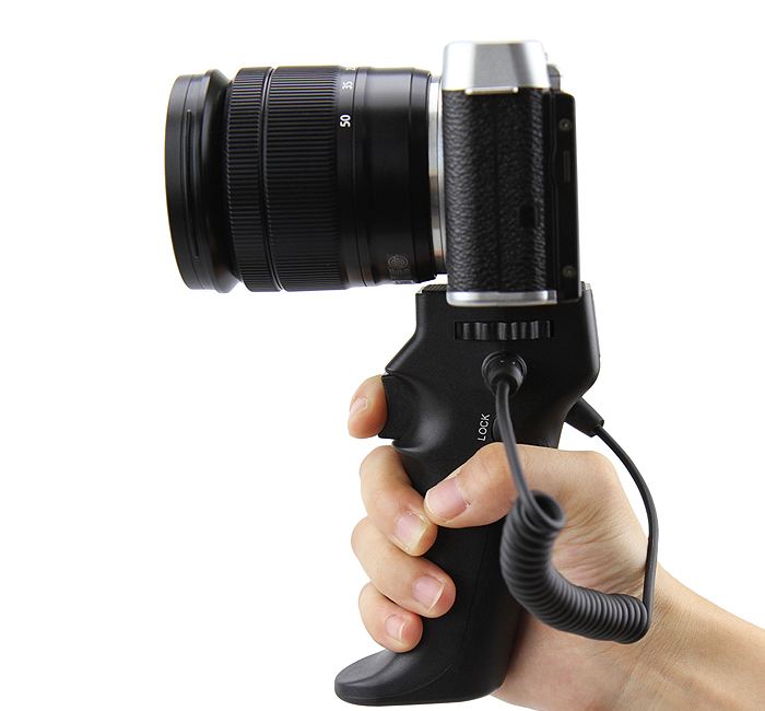  JJC HR Pistolgrepp – Stabil och smidig fjärrutlösning för kameror