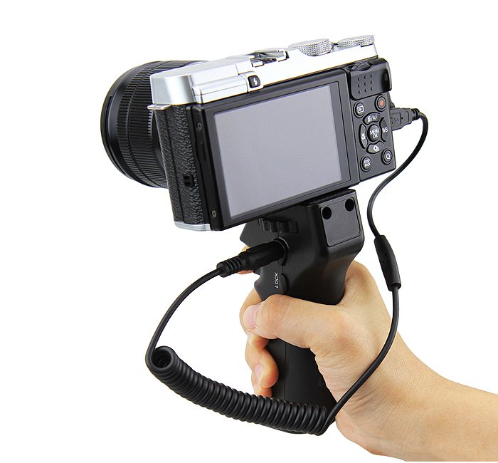  JJC HR Pistolgrepp – Stabil och smidig fjärrutlösning för kameror