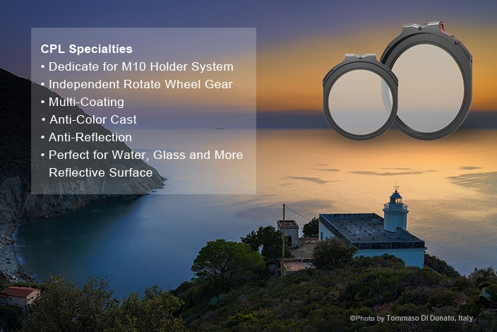  Haida HD4264 Drop-In pyöröpolarisaatiosuodatin M10/M10-II