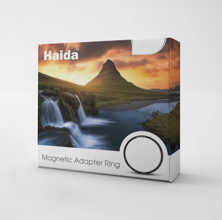  Haida Magnetisk adapterring - Fäster magnetiska filter på gänga