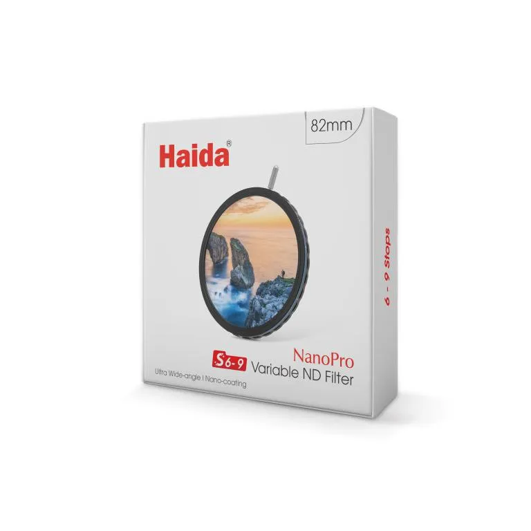  Haida NanoPro säädettävä ND-suodatin ND64–ND512 6–9 aukkoa