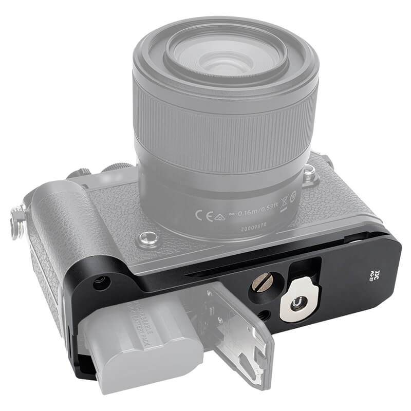  JJC handgrepp för Nikon Z f med fack för AirTag