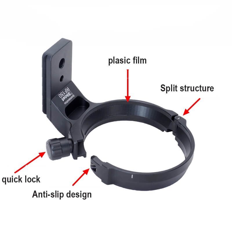  iShoot Stativfäste för Canon RF 100-500mm f/4.5-7.1 L IS USM