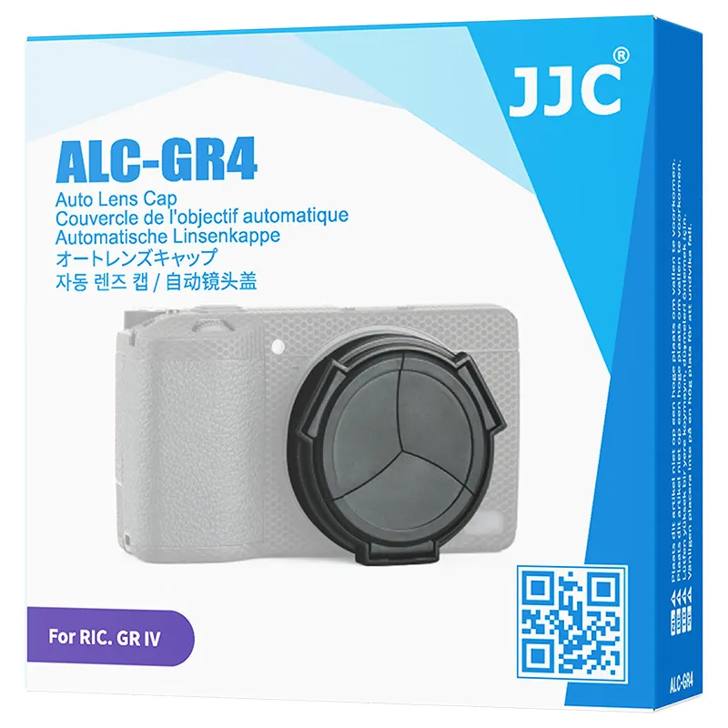  JJC Automatiskt främre objektivlock för Ricoh GR IV