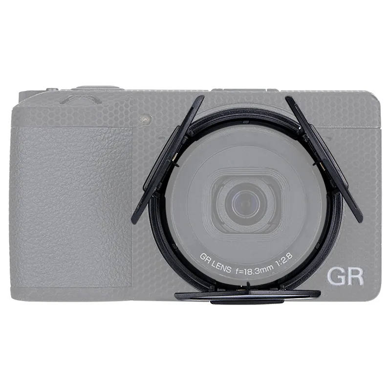  JJC Automatiskt främre objektivlock för Ricoh GR IV
