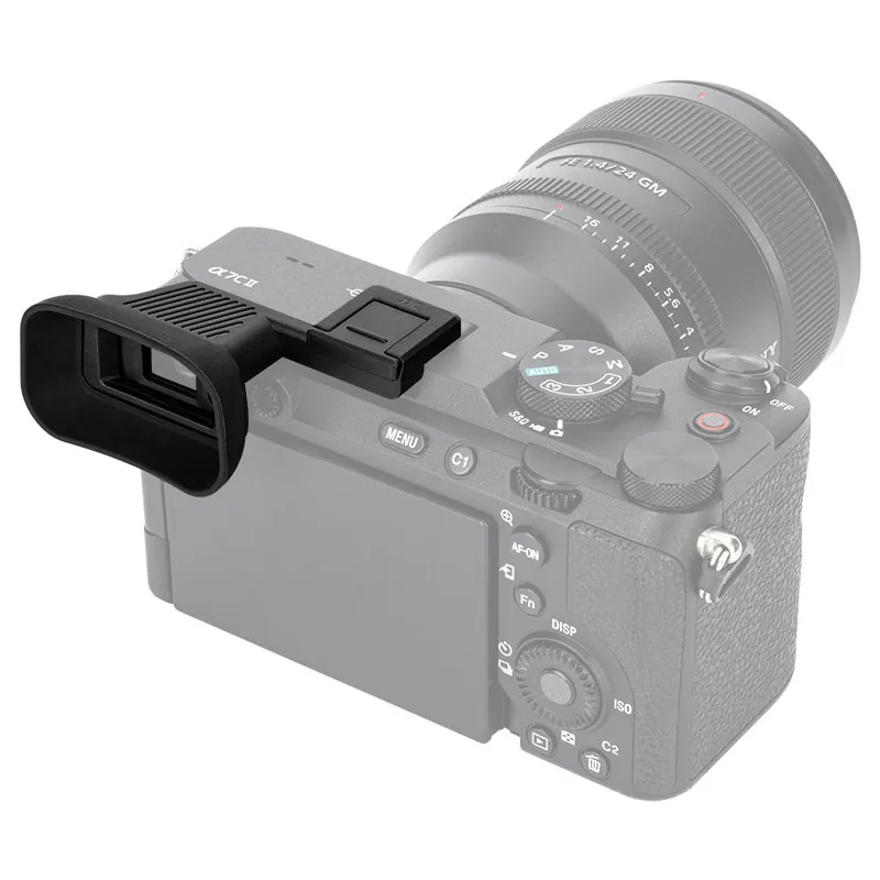  JJC Ögonmussla lång modell för Sony A7C II och A7CR