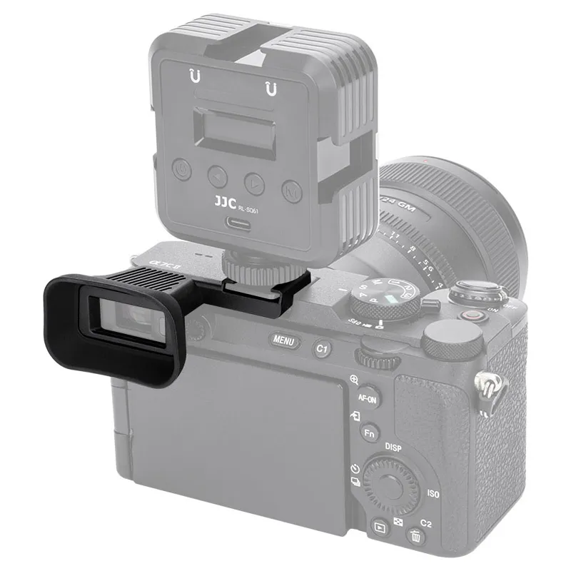  JJC Ögonmussla lång modell för Sony A7C II och A7CR