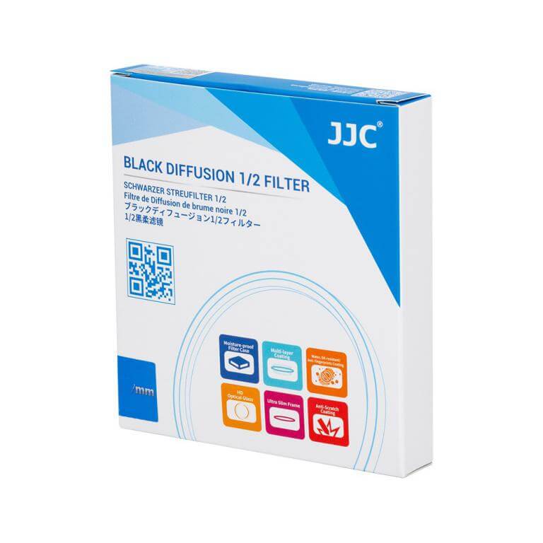  JJC Black Diffusion 1/2 -suodatin