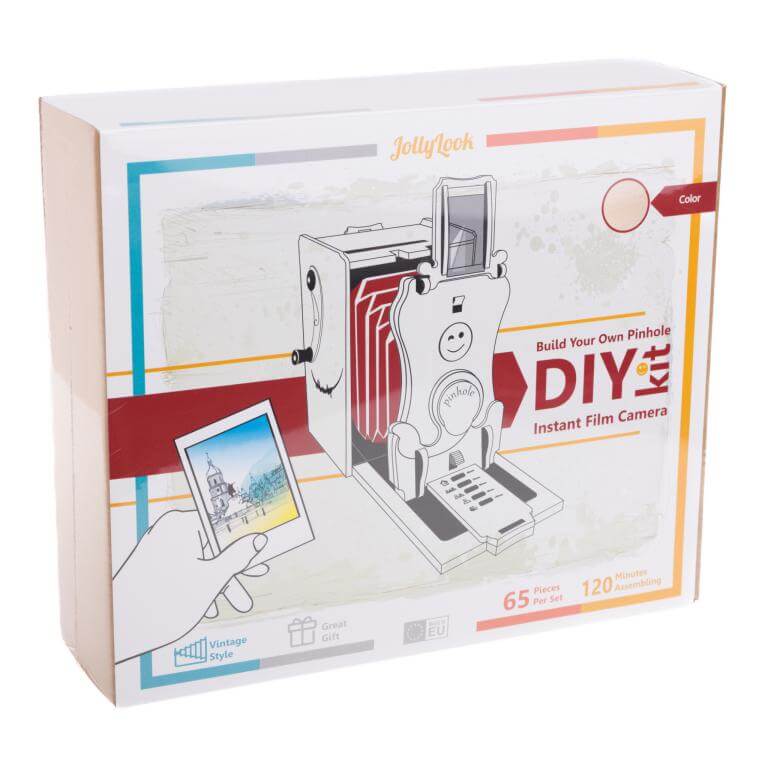  JollyLook DIY-kit för Instax Mini film – Bygg Din Egen Pinhole-kamera!