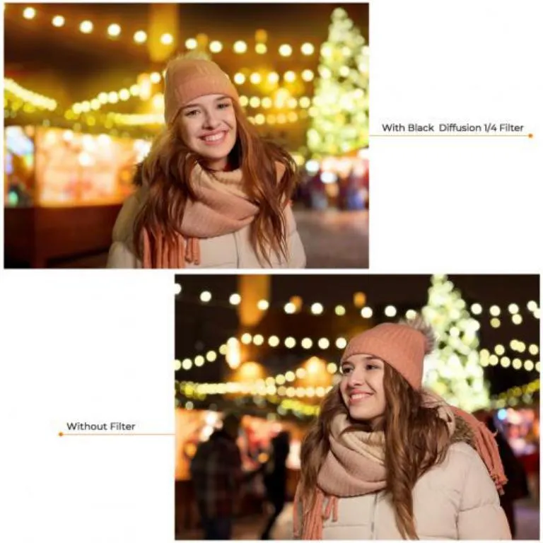  K&F Concept Black Mist 1/4 -suodatin Nano-X