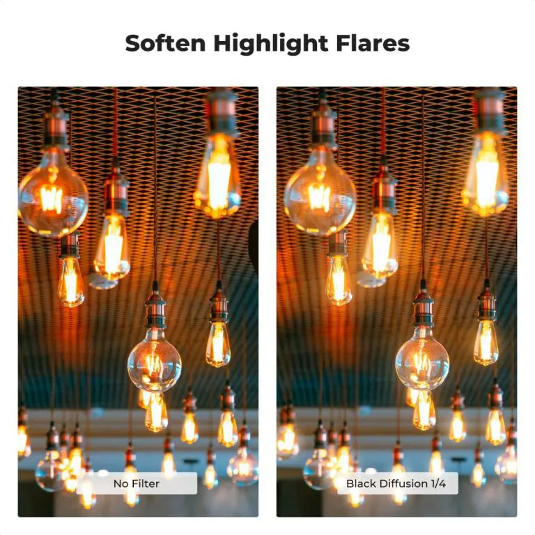  K&F Concept Black Mist 1/4 -suodatin Nano-X