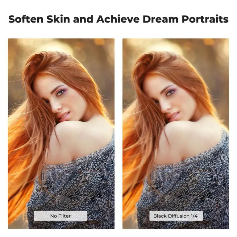  K&F Concept Black Mist 1/4 -suodatin Nano-X