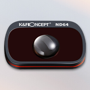  K&F Concept 6-in-1 suodatinsarja DJI Mavic Mini 1/2: ND8–ND64, CPL & UV