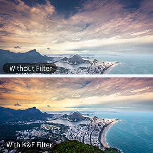  K&F Concept 6-in-1 suodatinsarja DJI Mavic Mini 1/2: ND8–ND64, CPL & UV