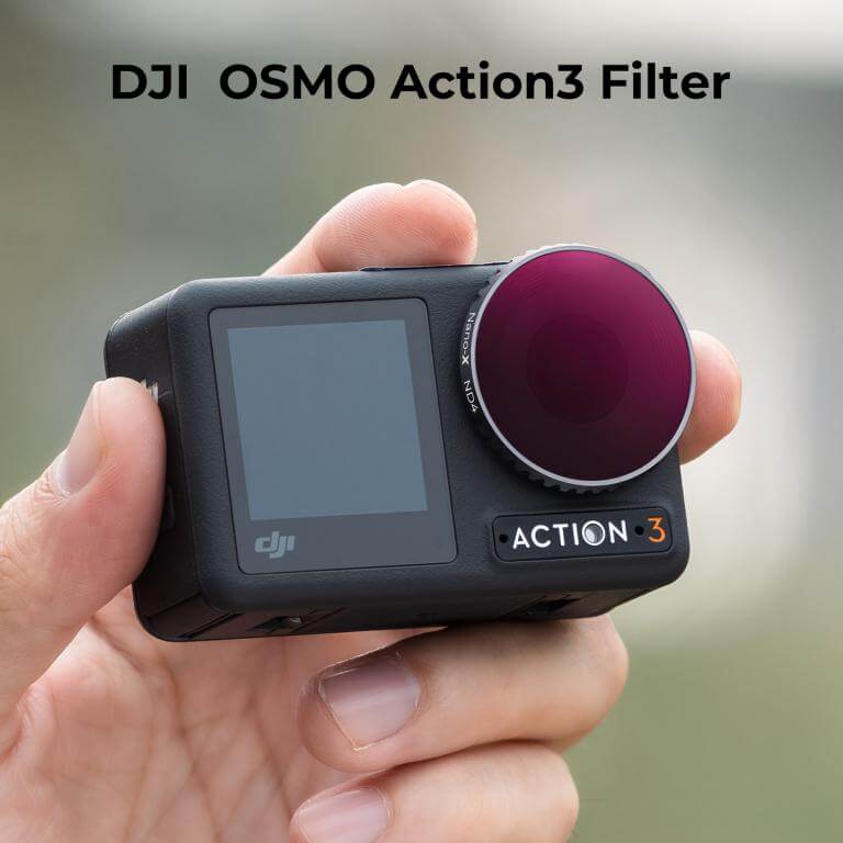  K&F Concept Nano-X ND4-suodatin DJI Osmo Action 3:lle