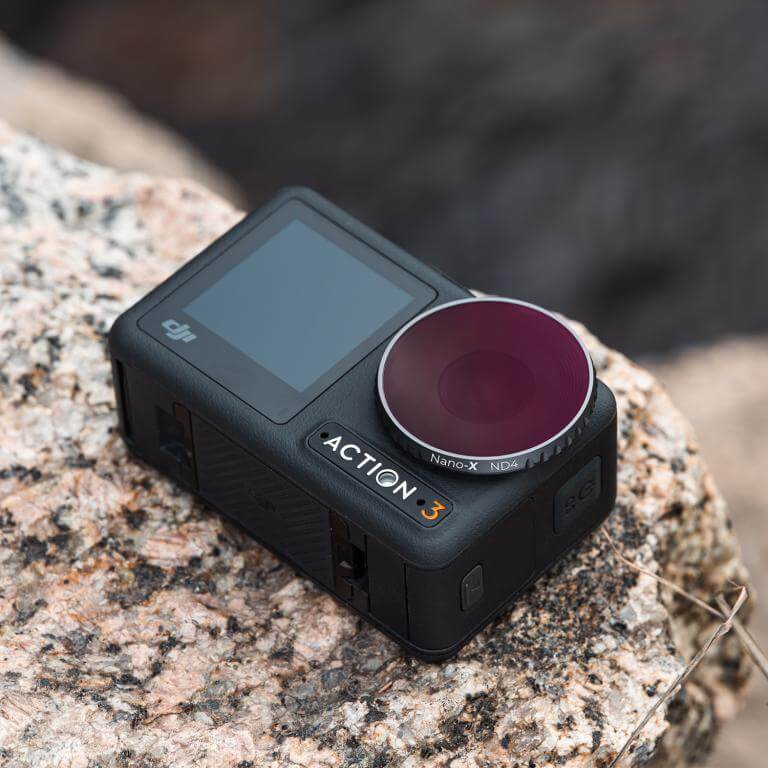  K&F Concept Nano-X ND4-suodatin DJI Osmo Action 3:lle