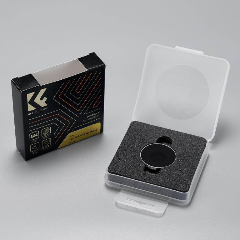  K&F Concept Nano-X ND4-suodatin DJI Osmo Action 3:lle