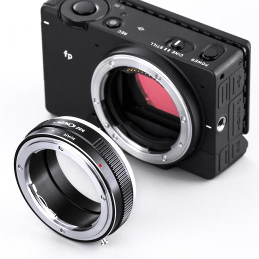  K&F Concept Objektivadapter till Konica AR-objektiv för Leica L-kamerahus