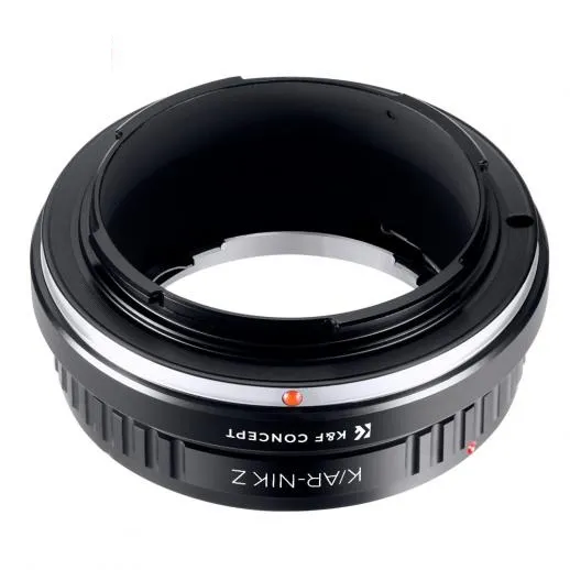  K&F Concept Objektivadapter till Konica AR objektiv för Nikon Z kamerahus