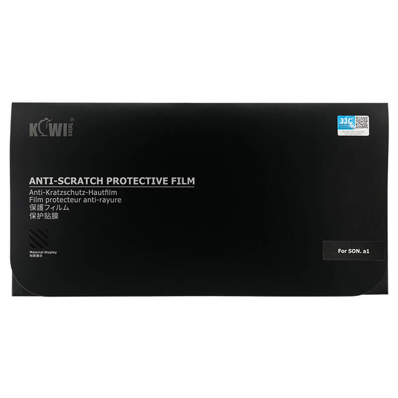  Kiwifotos Skin för Sony A1 - Svart kolfiber