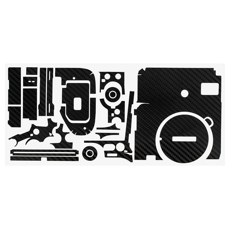  Kiwifotos Skin för Sony A1 - Svart kolfiber