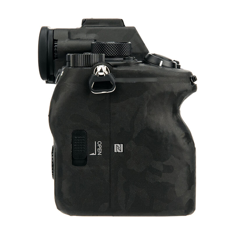  Kiwifotos Skin för Sony A1- Svart kamoflage