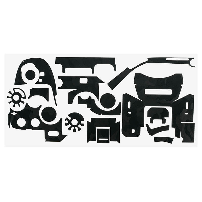  Kiwifotos Skin för Sony A1- Svart kamoflage