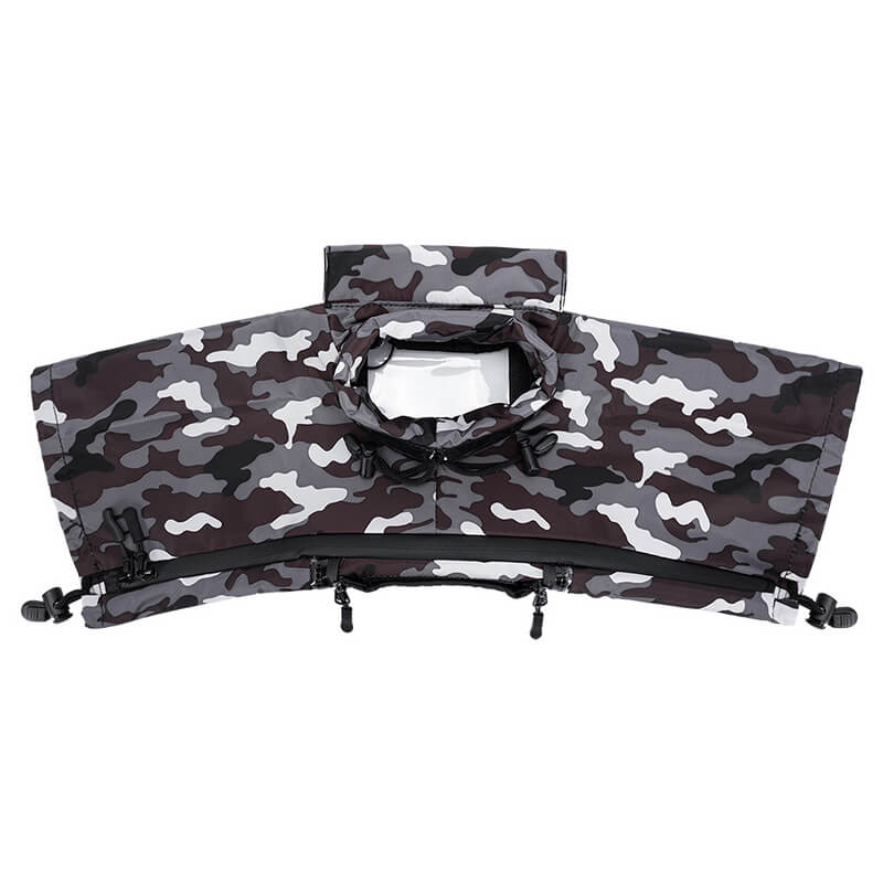  JJC RC-S Kameraregnskydd kamoflage för spegellösa kameror med objektiv