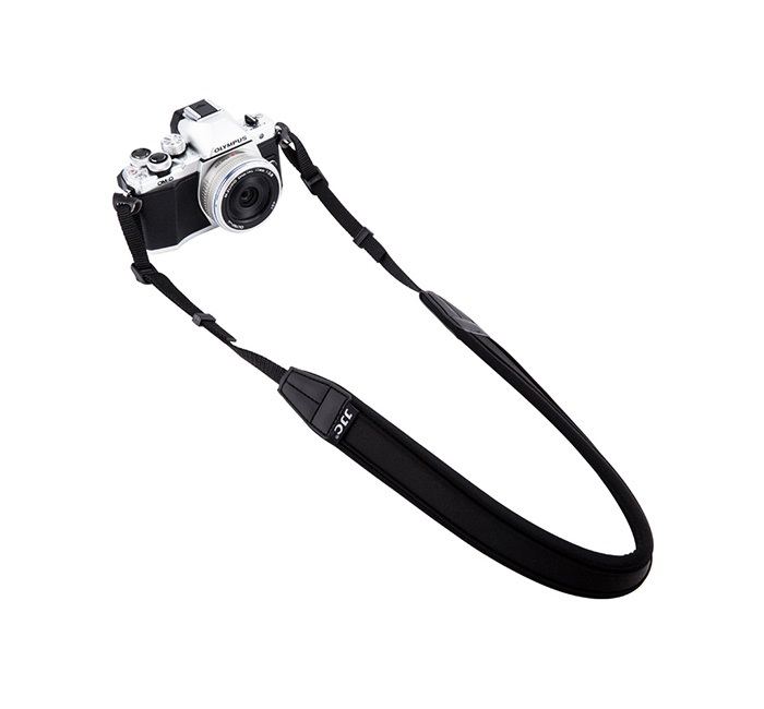  JJC Kamerarem svart för DSLR-Kamera och spegellösa