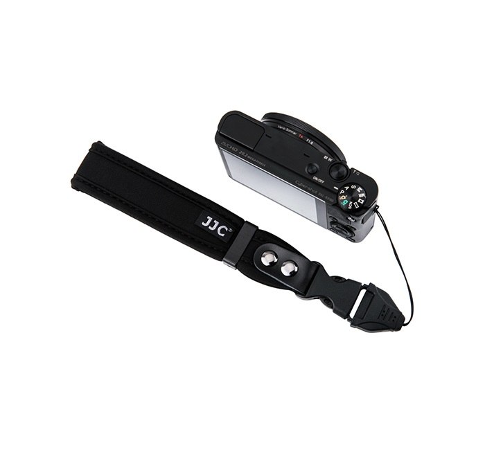  JJC ST-1MLBK Handledsrem neopren för Spegellösa DSLR (Svart)