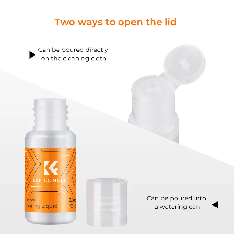  K&F Concept puhdistusneste kameran kuvasensorille