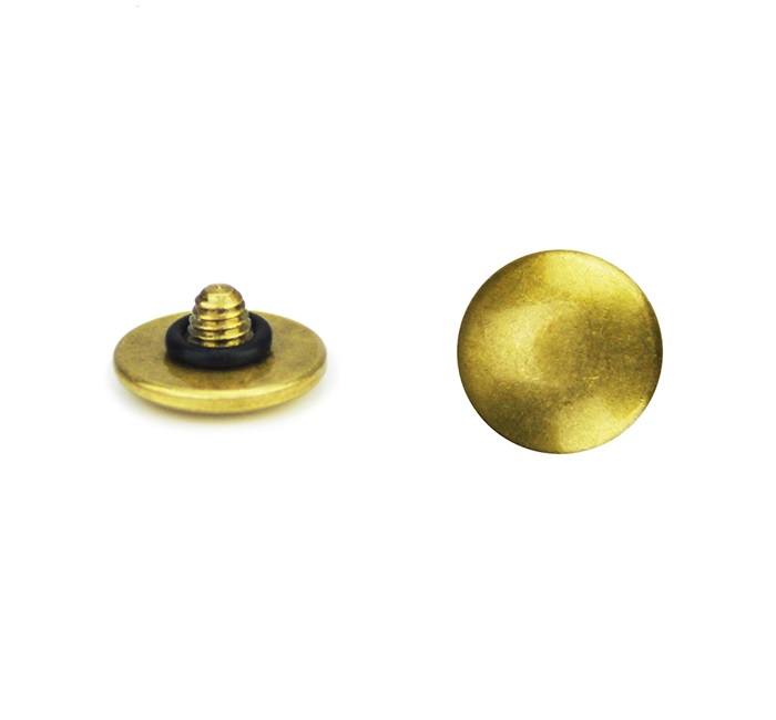  JJC mjuk avtrycksknapp guld – konvex Soft Release Button