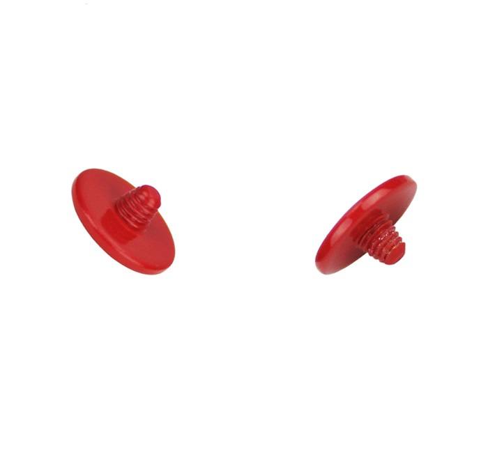  JJC mjuk avtrycksknapp röd – konvex Soft Release Button