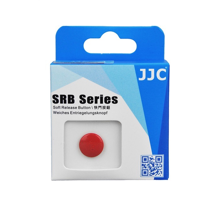  JJC mjuk avtrycksknapp röd – konvex Soft Release Button