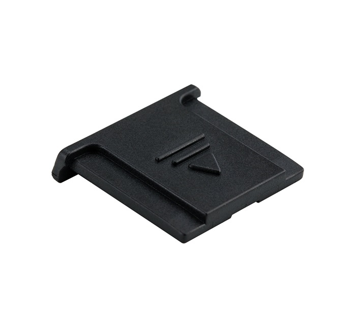  JJC Blixtskoskydd svart Hot-Shoe Cover för Fujifilm kameror