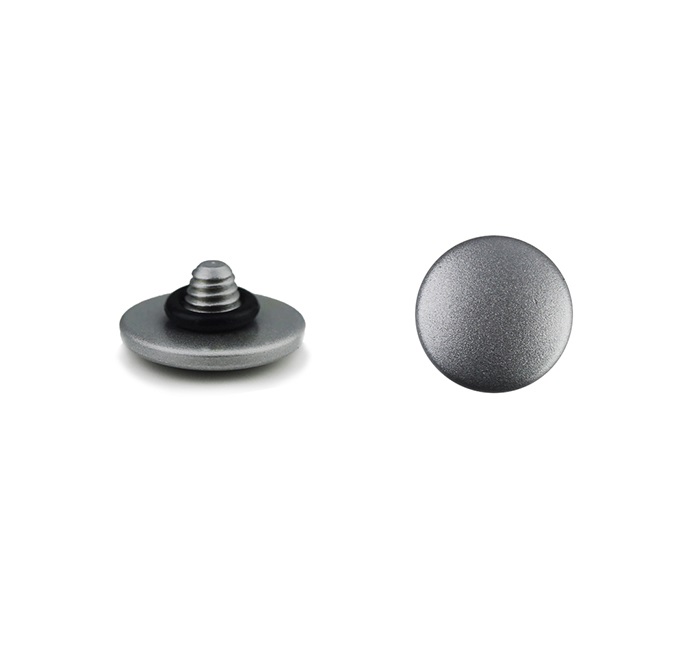  JJC mjuk avtrycksknapp grå – konvex Soft Release Button