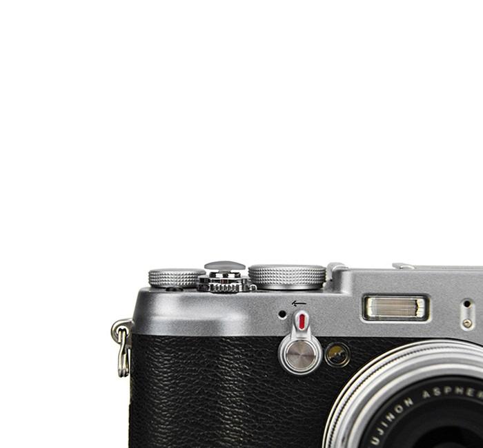  JJC mjuk avtrycksknapp grå – konvex Soft Release Button