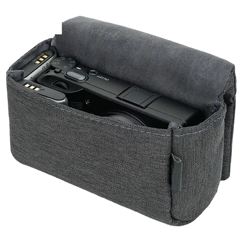  JJC Kamerafodral för Ricoh GR III, Canon G7 X Mark III 28x60x75mm