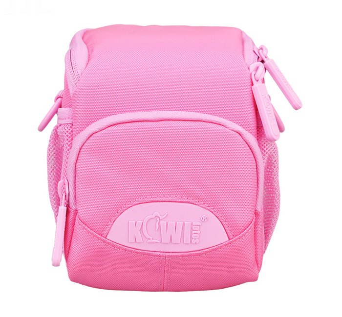  Kiwifotos KCC-001 kameraväska rosa för spegellösa kameror