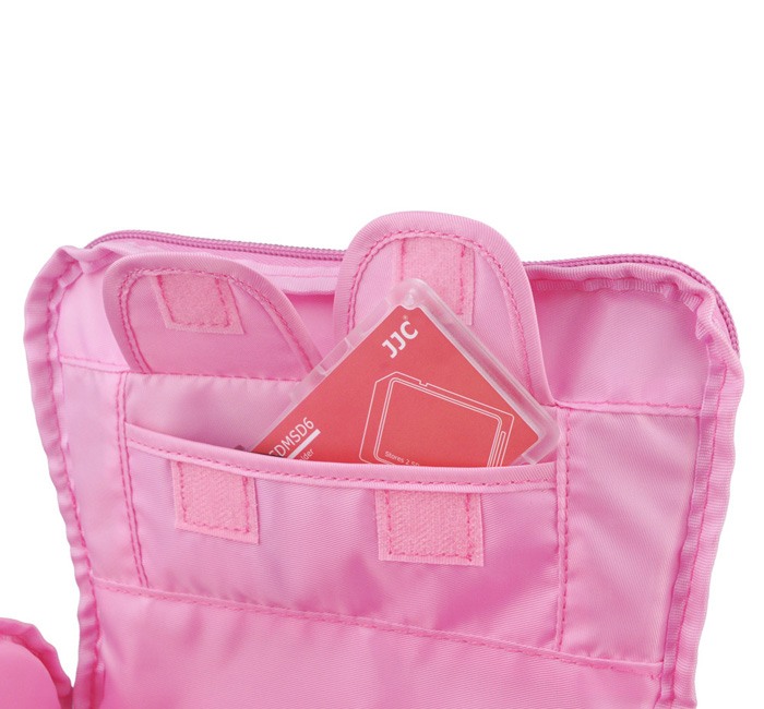  Kiwifotos KCC-002 kameraväska ljusrosa