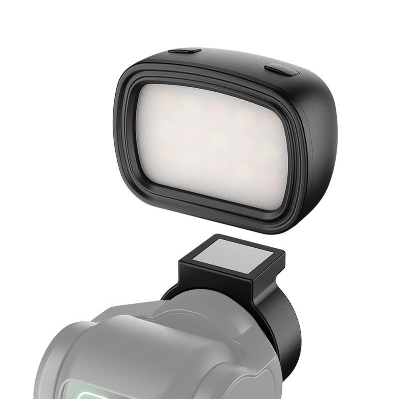  JJC 3st Mini LED-lampor och hållare för DJI Osmo Pocket 3 Kamda – nopea toimitus ja turvallinen verkkokauppa