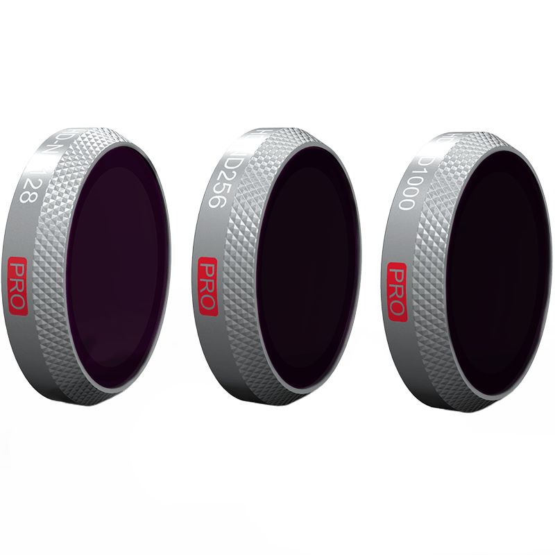  PGYTECH Super ND-suodatinsarja 3-in-1 Mavic 2 Zoom: ND128 ND256 ND1000