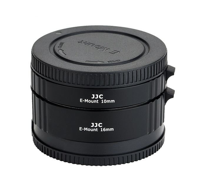  JJC AET-SES(II) mellanringar 10 mm & 16 mm för Sony E – elektronisk överföring
