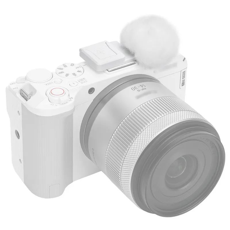  JJC CSW-R50 Vindskydd med blixtsko för Canon EOS R50 V