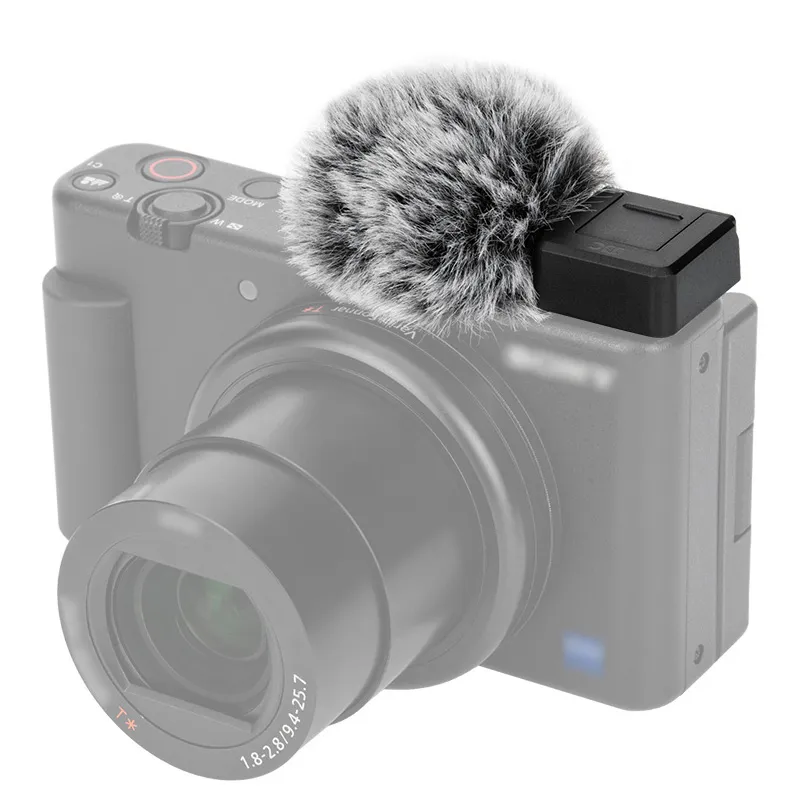  JJC CSW-ZVE10 Vindskydd med blixtsko för Sony ZV-E10-serien