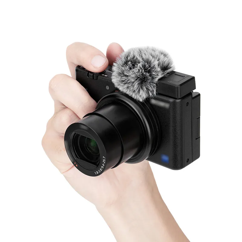  JJC CSW-ZVE10 Vindskydd med blixtsko för Sony ZV-E10-serien