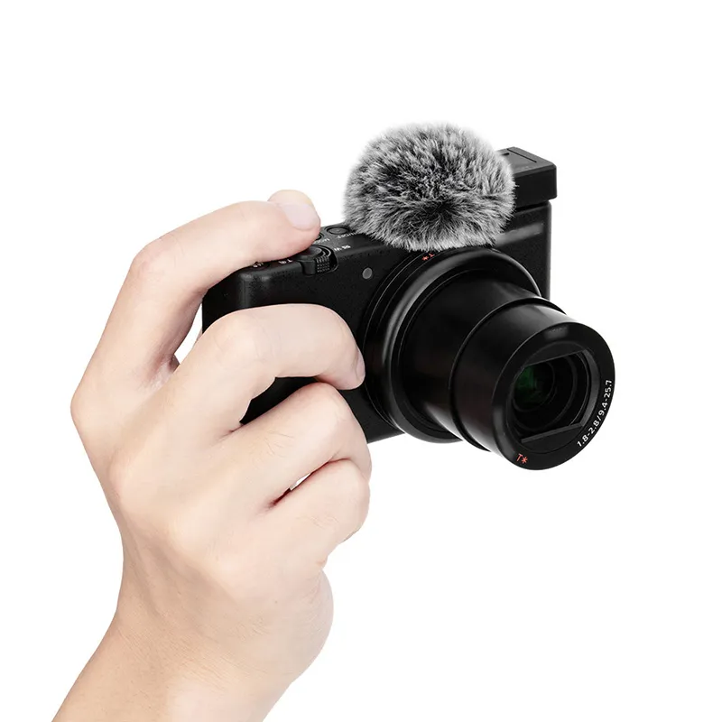  JJC CSW-ZVE10 Vindskydd med blixtsko för Sony ZV-E10-serien