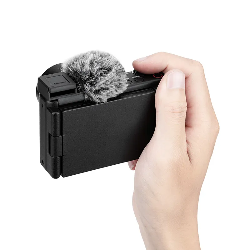  JJC CSW-ZVE10 Vindskydd med blixtsko för Sony ZV-E10-serien