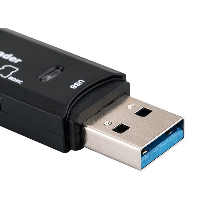  JJC Minneskortsläsare för SD (SDHC/SDXC) och Micro SD (SDHC/SDXC)