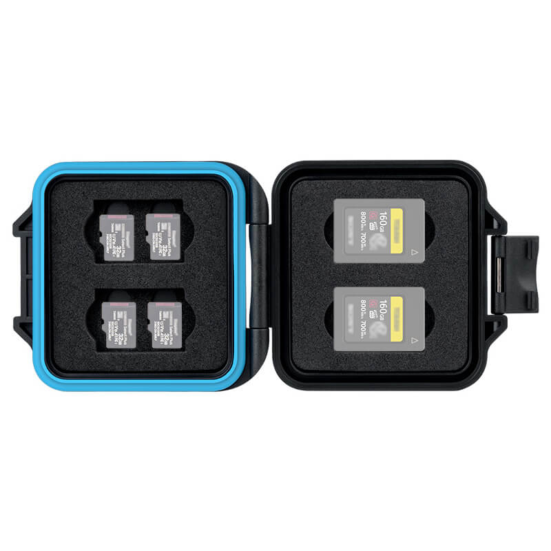  JJC Minneskortsfodral för 4xSD + 8xMicroSD